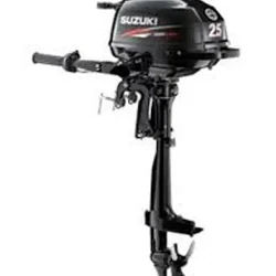 Heavy Duty Suzuki Outboard, 4 Stroke Engine with Tiller Steering